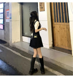 Load image into Gallery viewer, French Design Sense suit 2024 New College Style Women's Wear Spring Black Strap Sweet and Spicy dress Summer