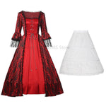 Load image into Gallery viewer, Victorian Dresses for Women Vintage Court Masquerade Dress Medieval Gothic Lolita Party Swinging Evening Gown