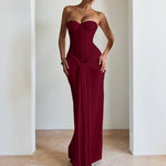 Load image into Gallery viewer, Women's Dress Fashion Backless Solid Slim Long Elegant Evening Dress Summer Ribbon Sequin Nightclub Sexy Cocktail Party Dresses