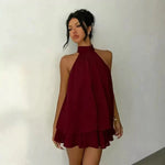 Load image into Gallery viewer, Women's Casual Dresses Woman Clothes Elegant Party Solid-color Beachwear Slim-fitting Sexy Backless Skirt Dress Female Clothing