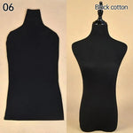 Load image into Gallery viewer, Wedding Dress Women's Mannequin Body Cover Display Replacement Dress Form Velvet Upper Body Makeup Bottoming Shirt Accessories