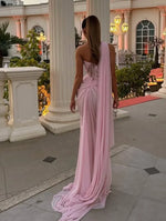 Load image into Gallery viewer, Dubai Woman Evening Dresses For Events Luxurious Floor-Length Mermaid Special Occasion Prom Gowns Customized vestido réveillon