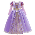 Load image into Gallery viewer, Girl Elsa Anna Dress Princess Costume Snow Queen Dress Baby Halloween Ariel Carnival Clothes Kids Cosplay Clothes Party Clothing