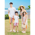 Load image into Gallery viewer, Dress 2025 Woman Vacation Couple Parent-child Beach Family Daughter Clothes Dad Son Set Resorts Look Matching Holiday Outfit Mom