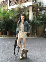 Load image into Gallery viewer, Women's Elegant Slip Dress with Vintage Embroidery Print