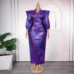 Load image into Gallery viewer, African Dresses for Women 2025 Traditional Africa Clothing Dashiki Ankara Outfit Gown Abayas Robe Muslim Kaftan Maxi Long Dress