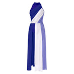 Load image into Gallery viewer, Women Ladies Lyrical Praise Dance Dress Performance Costume Modern Contemporary Celebration of Spirit Dancewear Split Long Dress