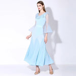 Load image into Gallery viewer, Standard Ballroom Dance Dresses Women Profession Performance Flamenco Dancing Skirt Lady's Elegant Stage Waltz Ballroom Dress