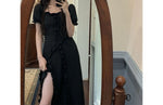 Load image into Gallery viewer, Black Dress for Women 2026 New Summer Niche Design High-end Long Skirt French Skirt