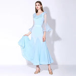 Load image into Gallery viewer, Standard Ballroom Dance Dresses Women Profession Performance Flamenco Dancing Skirt Lady's Elegant Stage Waltz Ballroom Dress