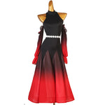 Load image into Gallery viewer, Modern Dance Dress Stand-Up Collar Mesh Sleeve Long Skirt Performance Clothing High-End Custom Child Woman Competition Clothes