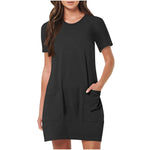 Load image into Gallery viewer, Women's Elegant Dresses Fashionable Solid Color Dress Casual Holiday Sports Short Dresses Long One-Piece Dress Gown vestidos