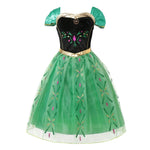 Load image into Gallery viewer, Girl Elsa Anna Dress Princess Costume Snow Queen Dress Baby Halloween Ariel Carnival Clothes Kids Cosplay Clothes Party Clothing
