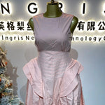 Load image into Gallery viewer, New Spring/Summer Party Dress for Women: Elegant V-neck Sleeveless High-waisted Slim Fit Pleated Patchwork Casual-GZXX442