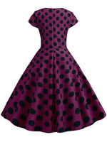 Load image into Gallery viewer, Women Summer Music Note Print Dress 50s 60s Robe Retro Swing Casual Vintage Party Dresses Vestidos