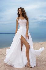 Load image into Gallery viewer, Women's Dress White Hollow Out Cotton Sundress Lace Sleeveless Long Splicing Summer Party Elegant Evening Woman Skirt Clothing