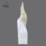 Load image into Gallery viewer, Female Dress Latin Dance Clothes Women Dancewear Fringe Stage Costume Competition 2026 Adult Sport Skirt Party Suit Samba Outfit