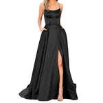 Load image into Gallery viewer, 2024 New Women Dress Elegant Vintage Ladies Backless Long Dresses Wine Party Prom Wedding Floor Length Evening Dress For Women