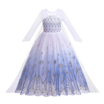 Load image into Gallery viewer, Girl Elsa Anna Dress Princess Costume Snow Queen Dress Baby Halloween Ariel Carnival Clothes Kids Cosplay Clothes Party Clothing