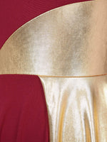 Load image into Gallery viewer, Women Church Choir Worship Praise Dress Modern Lyrical Dance Performance Costume One Shoulder Irregular Hem Dresses Dancewear