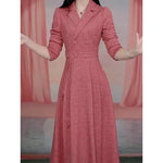Load image into Gallery viewer, Western-style Women's Dress 2026 Spring Autumn Female Fashion New Temperament Long-sleeved Dresses Korean Shrinking Slim Dress.