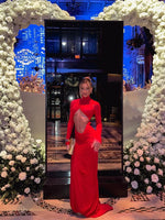 Load image into Gallery viewer, Party Dresses For Women Fashion Sexy Streetwear Solid Hollow Out Turtleneck Full Sleeves Slim Elegant Long Vestidos Robes Female