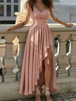 Load image into Gallery viewer, Women Sexy Evening Dresses Sexy Elegant Red Cocktail Party Chic Gala Graduation Luxury Formal Occasion Bridesmaid Gown Dress