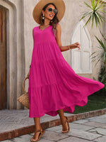 Load image into Gallery viewer, 2024 Women Dress Summer Casual Brand Dresses Elegant Yellow Black Dress Femme