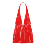 Load image into Gallery viewer, Women Sexy Deep V Backless Dress Wet Look Patent Leather Bodycon Minidress Nightclub Pole Dancing Costume Clubwear Nightwear