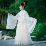 Load image into Gallery viewer, Hanfu Dress Traditional Chinese Cloth Outfit Ancient Folk Dance Stage Costumes Oriental Children Girls Fairy Princess Cosplay