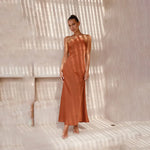 Load image into Gallery viewer, Women's Party Dresses Spring Summer New Sexy Solid Slim Sleeveless Backless Temperament Maxi Dresses For Women Robe Femme