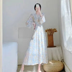 Load image into Gallery viewer, Evening Dresses for Women 2025 Silk Prom Flower Clothes Midi Woman Dress Party Chiffon Floral White Satin Aesthetic Outfits X G