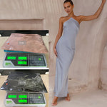 Load image into Gallery viewer, Women's Party Dresses Spring Summer New Sexy Solid Slim Sleeveless Backless Temperament Maxi Dresses For Women Robe Femme
