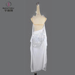 Load image into Gallery viewer, Dress For Dancing Sports Costume Women Latin Practice Dancewear Party Skirt Line Suit Competition Girl Stage Clothes Female Prom