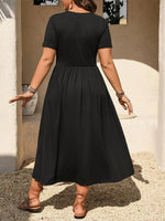 Load image into Gallery viewer, Women's Casual Plain Color Dress, Loose-Fitting Design, Perfect for Daily Wear & Comfortable Fit, Ideal for Everyday