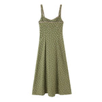 Load image into Gallery viewer, Women's Dress 2026 New Fashion Trend Summer Polka Dot Linen Blend Midi Dress