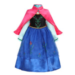 Load image into Gallery viewer, Girl Elsa Anna Dress Princess Costume Snow Queen Dress Baby Halloween Ariel Carnival Clothes Kids Cosplay Clothes Party Clothing