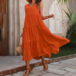 Load image into Gallery viewer, 2024 Women Dress Summer Casual Brand Dresses Elegant Yellow Black Dress Femme