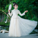Load image into Gallery viewer, Hanfu Dress Traditional Chinese Cloth Outfit Ancient Folk Dance Stage Costumes Oriental Children Girls Fairy Princess Cosplay