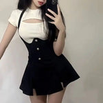 Load image into Gallery viewer, Sexy Dresses for Women Black Bodycon Hollow Corset Coquette Prom Evening Party Tight Woman Long Sleeve Dress Fashion Summer 2025