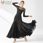 Load image into Gallery viewer, Ballroom Dance Performance Dresses Women Simple Style Waltz Dancing Wear Adult Elegant Ballroom Competition Social Dancing Dress