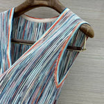 Load image into Gallery viewer, Women's vacation-style dresses, sleeveless knit dresses, color-blocked maxi dresses, high-quality workwear, 2026, new arrivals,