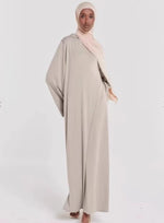 Load image into Gallery viewer, Dress Women Eid Modest Dresses Prayer Abayas Dubai Vestidos Saudi Arabic Long Robe Kaftan Morocco Jalabiya Ramadan Caftan