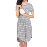Load image into Gallery viewer, Maternity Dresses Fashion Striped Dress Summer Dress Loose Simple Sleeveless Dress Women's Clothing