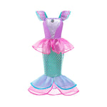 Load image into Gallery viewer, Girl Elsa Anna Dress Princess Costume Snow Queen Dress Baby Halloween Ariel Carnival Clothes Kids Cosplay Clothes Party Clothing