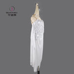 Load image into Gallery viewer, Dress For Dancing Sports Costume Women Latin Practice Dancewear Party Skirt Line Suit Competition Girl Stage Clothes Female Prom