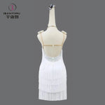 Load image into Gallery viewer, Female Dress Latin Dance Clothes Women Dancewear Fringe Stage Costume Competition 2026 Adult Sport Skirt Party Suit Samba Outfit