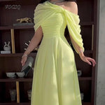 Load image into Gallery viewer, Prom Dresses for Women 2025 Chiffon Off Shoulder A Line Evening Dresses فساتين سهرة платье женское вечернее Customized