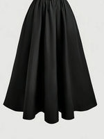 Load image into Gallery viewer, New Style Women's Dress, Professional Wear, Work Attire, Slim-Fit Dress, French Style, Elegant, Preppy Style, Sleeveless, Puffy Skirt, Long Dress, Solid Color, Women's Dress, Belt Not Included