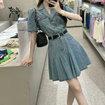 Load image into Gallery viewer, Female Dresses Coquette Bodycon Beach Sexy Corset Women's Dress Tight Denim Fashion Summer 2025 Korean Style Clothing One Pieces